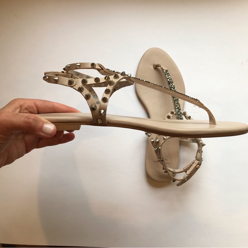 Zara rockstud style sandals prefall 2012. VERY GOOD CONDITION - Picture 3 of 5